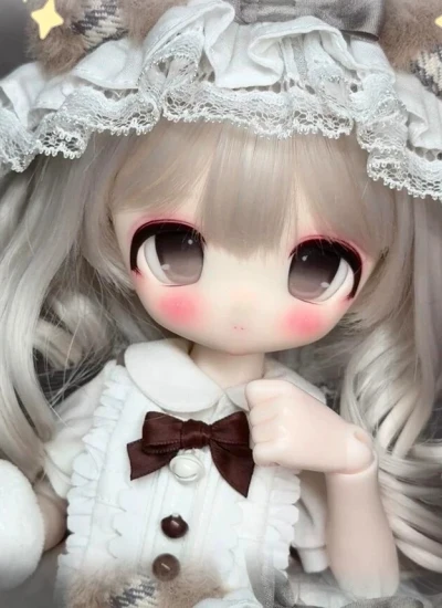 【期間限定】ドール用ヘッド 【小莓&小凛&小眠】ヘッド 三插六 1/6サイズボディ用 球体関節人形 BJD用