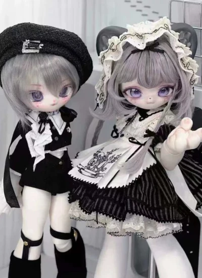 期間限定 ドール本体 【小貂 little mink】1/4サイズボディ用 三挿六 球体関節人形 BJD用【捌子手作】