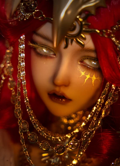 ドール本体 Helios【太陽女神ー赫利俄斯】墨绵体 女の子 63cm 球体関節人形 BJD
