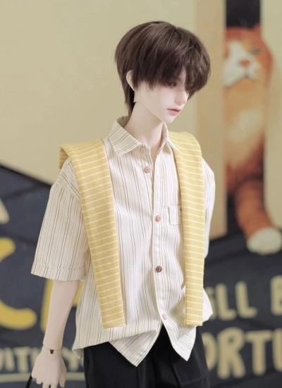 ドール用服 シャツ ホワイト SD/SD17/POPO68/70/73/75サイズ用 BJD