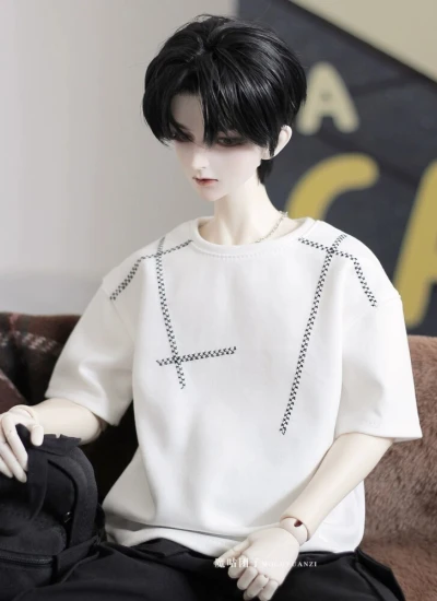 ドール用服 シャツ ホワイト MSD/SD/68/SD17/70/73/75サイズ用 BJD