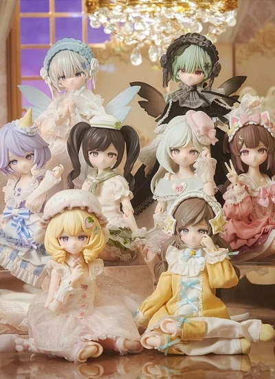 代理購入 BJD ブラインドボックス「晚安大小姐・淡雪深冬シリーズ」おやすみなさいお嬢様 23.5cm シングル/アソートボックス 1/6スケール Blind Box【Bisprin×九木雑物社】