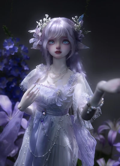 【期間限定】ドールフルセット【MBTI-ENTP艾瑟拉Ai Se La】 星彩体 62cm 女の子 球体関節人形 BJD