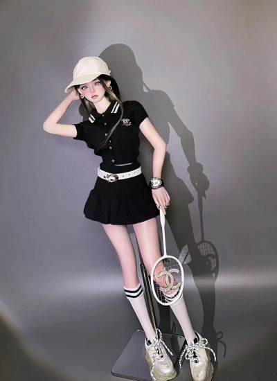 ドール用服 運動セット ブラック SDサイズ人形用 BJD用