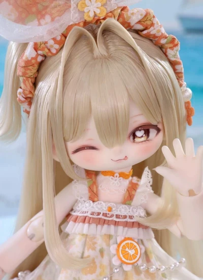 【期間限定】ドールフルセット 【小柑橘Citrus】半夏橘塩シリーズ 三挿六 1/6サイズ  球体関節人形 BJD