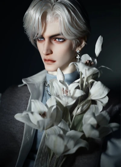 ドール用ヘッド Carter 73cmボディ用 男の子 球体関節人形 BJD DOLL「看山」