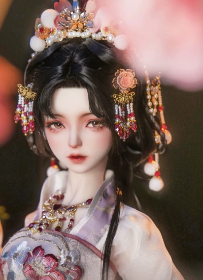 【期間限定再販売】ドール用ヘッド  山海経-司香 云蕖版 女の子 1/3サイズ人形用 球体関節人形 BJD用 BH322022T