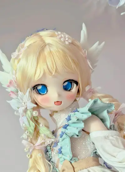 ドール用アクセサリー 植毛マグネット式小翼  撮影道具 YOSD/MSD/SDサイズ人形通用 球体関節人形用 BJD用