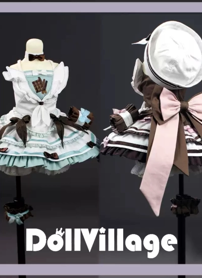 【期間限定】ドール用服 ピンク ミント【Salted Cheese】1/4サイズ人形用 球体関節人形用 BJD用