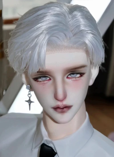 ドール用ヘッド【 言澈 Yanche 】男の子 レジン製 75cmサイズ 球体関節人形用 BJD用