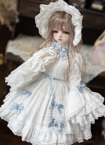 【期間限定】ドール本体【光理&光理sp】1/4サイズ 女の子 球体関節人形用 BJD 珊瑚礁x六月夜林檎x抠抠自制コラボ