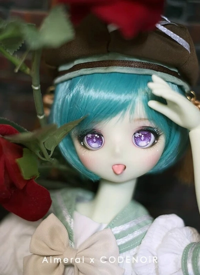 ドール本体 Matcha 抹茶 - Choco Bunny 45cm 女の子 球体関節人形 BJD 【Aimerai x CODE NOiRコラボ】