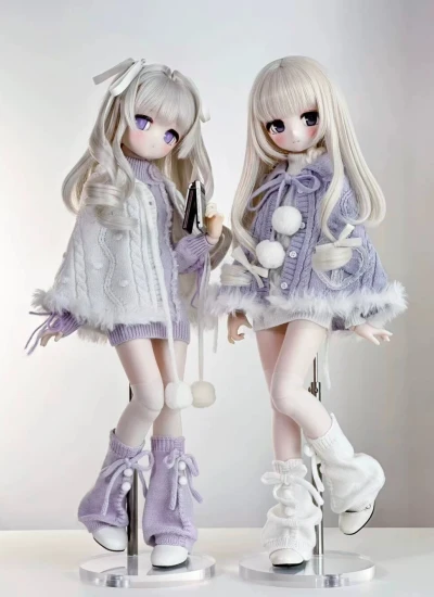 期間限定 ドール用服 ワンピース「雪花酥酥」スノーボールクッキー AZONE/三插六/AP/MSD/MDD/1/4サイズ人形用 球体関節人形 BJDDOLL