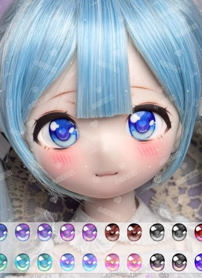 ドール用アイ マンガアイ ｢愛意｣ 压眼 アクリルアイ 押し目 mdd/bjd/ob 二次元 アニメ風 14mm/16mm/18mm/20mm BJD/MJD用