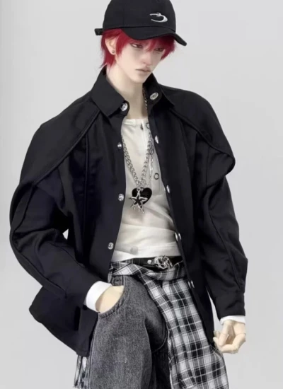 ChicMolly BJD Clothes 4 Colors Jacket for 75cm 77cm Size Ball Jointed Doll
