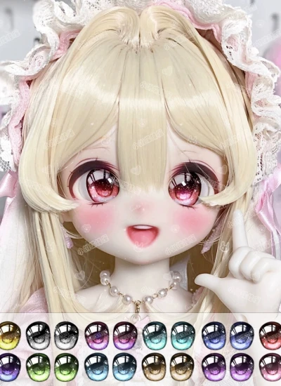 ドール用アイ レジン 二次元 アニメ風 『星绒 シンロン』mdd/bjd/kumako 樹脂製 8mm/10mm/11mm/14mm/16mm/18mm/20mm/22mm BJD/MJD用