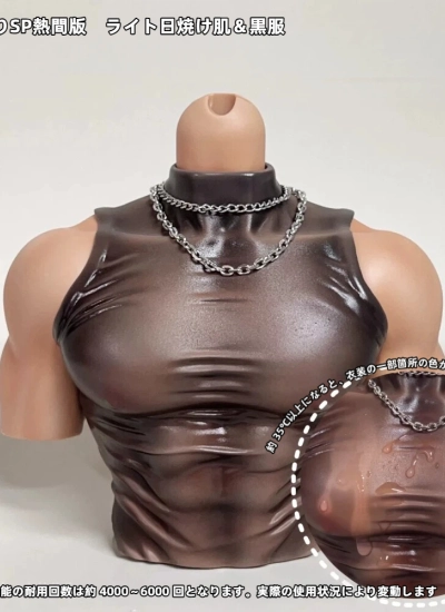 ドール用ヘッドスタンド メイクありSP熱間版 黒服 マッスルMSD/75cmサイズ人形用 BJD用