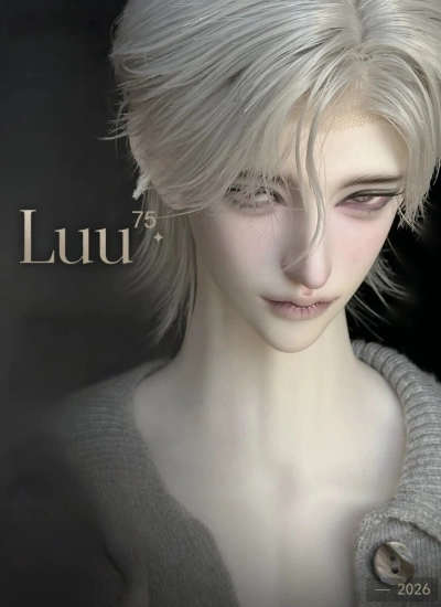 ドール用ヘッド Luu 頭囲21.6cm 首周り13cm 75cmサイズ用 BJD 【XiehuiZizhi】