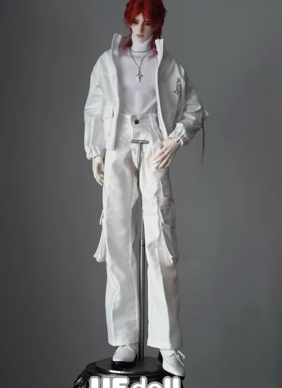 【期間限定】ドール用服 ホワイト 男の子用 73cmサイズ人形用 BJD用