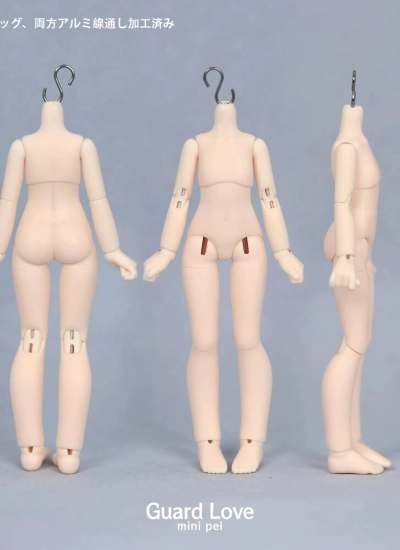 【期間限定】ドール用ボディ 1/12 PPEI体 特体 球体関節人形用 BJD用