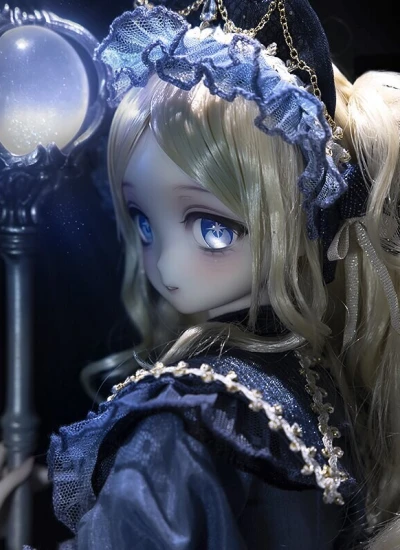 ドール本体 星棋双子・双生魔法使・艾拉Ela 雾绵体 女の子 47cm 球体関節人形 BJD