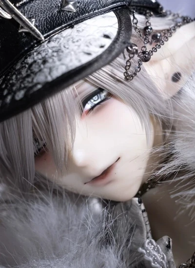 【数量＆期間限定】ドールフルセット【公式顔メイク付き】White 白鹄(Bai hu) 71cm/73cm 男の子 球体関節人形 BJD