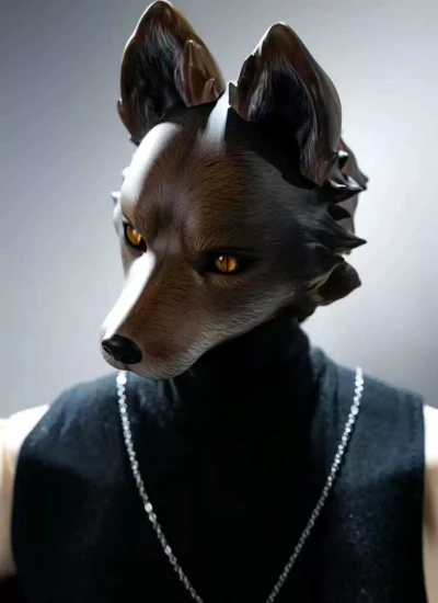 BJD Wolf Uncle Head for 77cm Boy Ball-jointed Doll