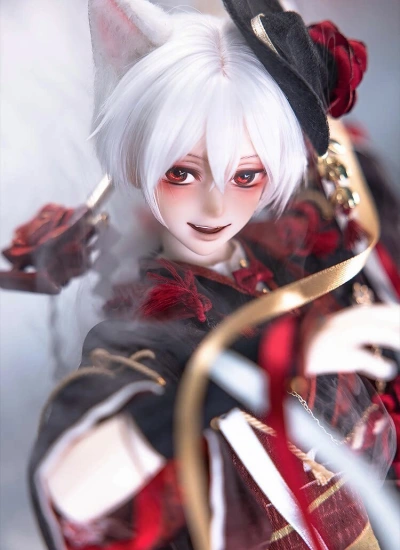 【期間限定10月29日まで】ドールフルセット 小狐の神使【瞳】-星辰体 47cm 男の子  球体関節人形 BJD