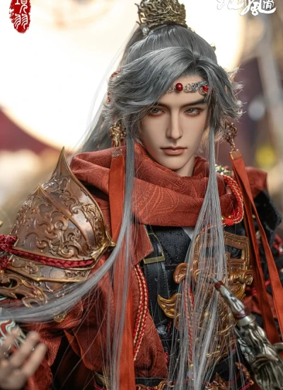 【期間限定】巨蛋MADS版ドールフルセット 西楚の覇王-項羽（こうう）九州風骨シリーズ 男の子 76cm 球体関節人形 BJD