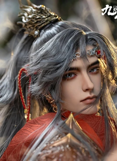ドール本体 西楚の覇王-項羽（こうう）九州風骨シリーズ 男の子 76cm 球体関節人形 BJD
