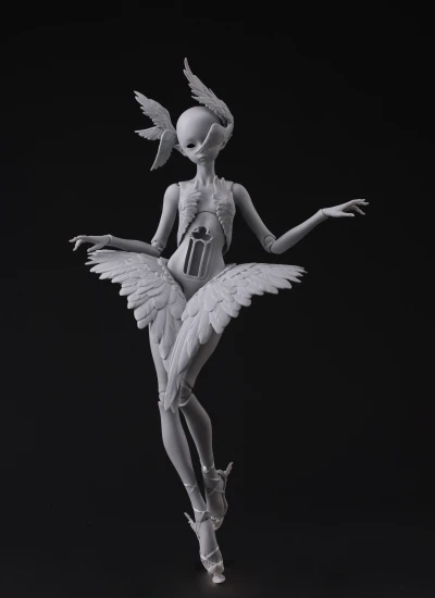【期間限定】翼版ドール本体 タロットシリーズ 世界（The World） 1/4サイズ 女の子  球体関節人形 BJD
