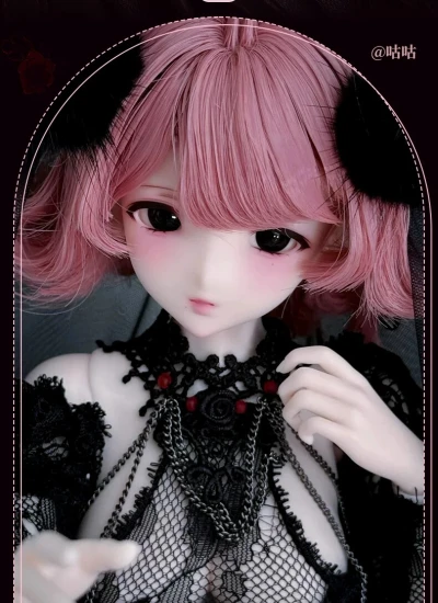 【期間限定】ドールヘッド【露054】樹脂 レジンヘッド MSD/大MSDサイズボディ用 球体関節人形用 BJD