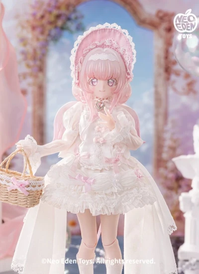 数量限定 初回予約 MJD ブラインドボックス 光魇双生シリーズⅡ「美夢糖｣ 美夢キャンディ Melliel 22cm シングルボックス ピース 単品 吊卡 Blind Box 【Neo Eden Toys×九木雑物社コラボ】