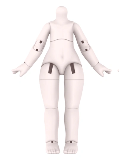 【期間限定】ドール用ボディ 小六体 小汐 用ボディ 小1/6ボディ 球体関節人形用 BJD用