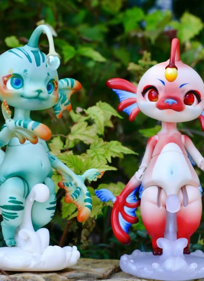 ドール本体 三挿し八 3 分ヘッド+8 分体 アンコウ魚 琉火(りゅうか)20.7cm 球体関節人形