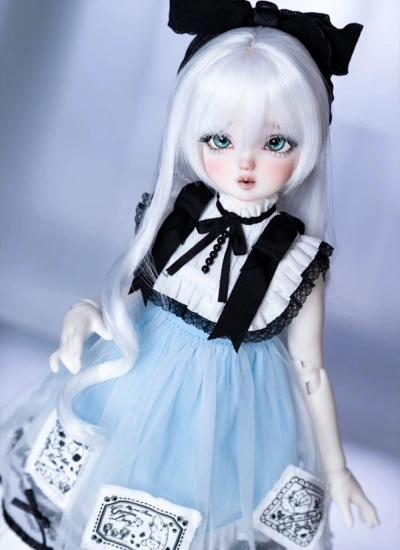 期間限定 ドール用ヘッド【伊薇特】1/4サイズ人形用 球体関節人形 BJD【幽谷人形×星期五自制コラボ】