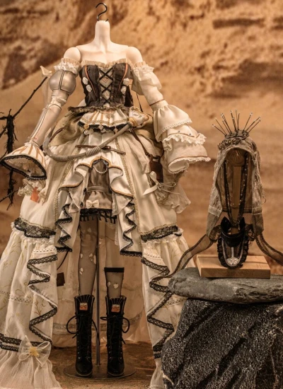 十四周年記念限定 ドール服 錆蝕祷言シリーズ「芙瑞雅(フレイヤ / Freya)」62cm オフィシャル衣装セット 球体関節人形用 BJD