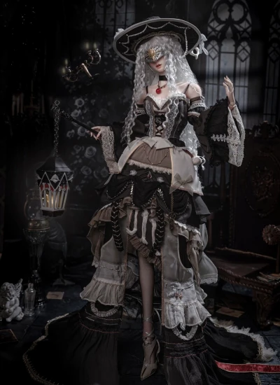 十四周年記念限定 ドール服 錆蝕祷言シリーズ「卡琳(カリン / Karin)」62cm)オフィシャル衣装セット 球体関節人形用 BJD