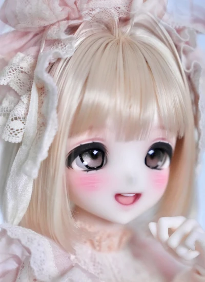 【期間限定】ドールヘッド【奶糖】 レジンヘッド MSD/大MSDサイズボディ用 球体関節人形用 BJD