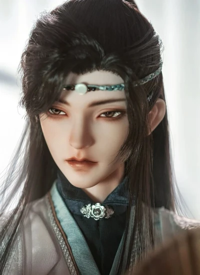 【2026中秋節＆国慶節限定】 BJDドール用ヘッド 四大美男ー宋玉（Songyu）74cm級ボデイ 球体関節人形 DL121112