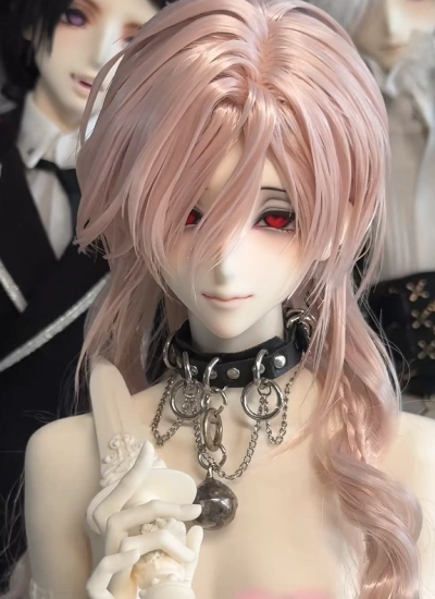 期間限定 BJD ドール用ヘッド ｢動物園シリーズ・犬/猫/狼｣ レジン製 1/4サイズ 球体関節人形用【黑洞与骑士团】