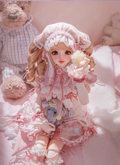 数量限定 ドールフルセット 枕辺私語シリーズ・格蕾丝(Grace) 46cm 女の子 1/4サイズ 球体関節人形 BJD