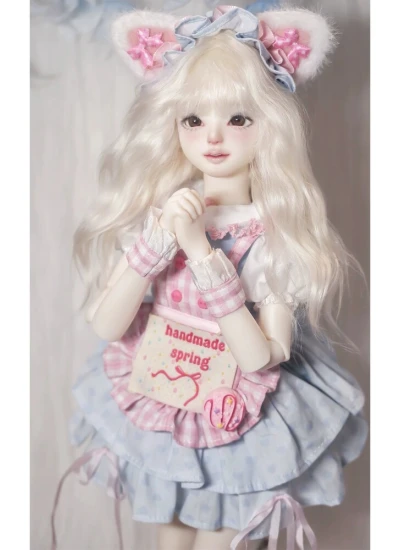 ドール用服 MSDサイズ ブルー 球体関節人形用 BJD用