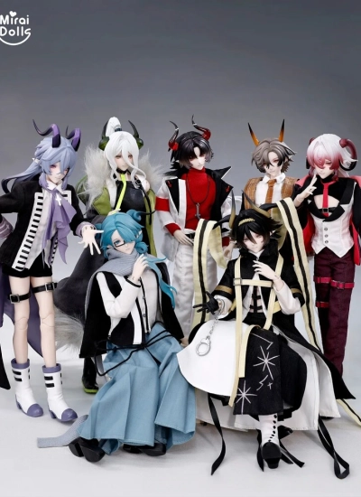 代理購入 BJD ブラインドボックス「锈蚀圣徒-Saints of Rust」 錆蝕聖徒 27cm 1/6スケール 単品/アソートボックス/ALLIN Blind Box【MiraiDolls 未境霓偶】