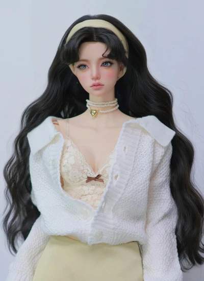 ドール用 肌着 チューブトップ ブラック ホワイト ベージュ SDサイズ人形用 球体関節人形用
