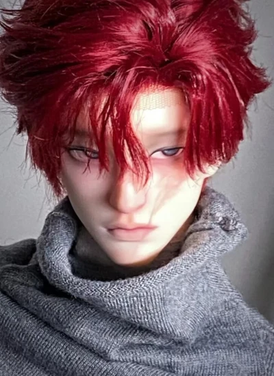 【期間限定】ドール用ヘッド 丈六(Zhang Liu) 75cm人形用 男の子 75渡鸦体用 球体関節人形用 BJD用