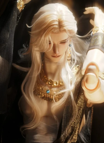 ドールフルセット 二十八星囚宿-鬼金羊・阿羯  77cmボディ 男の子 球体関節人形 BJD