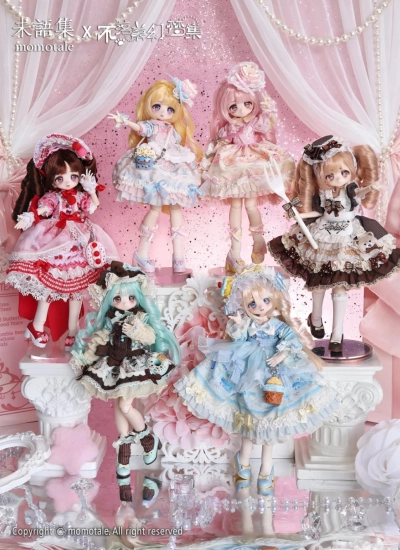 期間限定【アソートボックス】ブラインドドール「未語集(MomoTale)｜終わらない幻夢集」MOMO少女体 植毛可動フィギュア 1/8スケール Blind Box 代理購入【不落幕幻夢集】