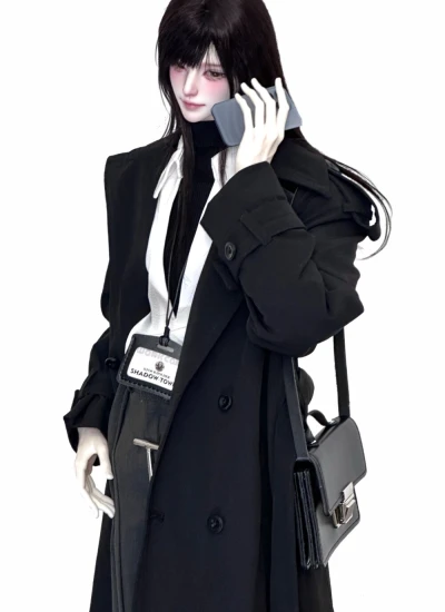Gong Lue BJD Clothes Trench Coat for Large 1/4 Special 1/4 70cm 75cm 77cm Size Ball Jointed Doll