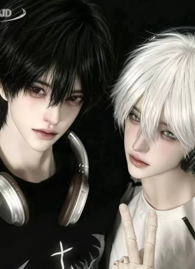 ドール用ウィッグ ショートヘアー 高温糸 ブラック ホワイト YOSD/MSD/SDサイズ人形用 BJD人形用【スタイリングなし】
